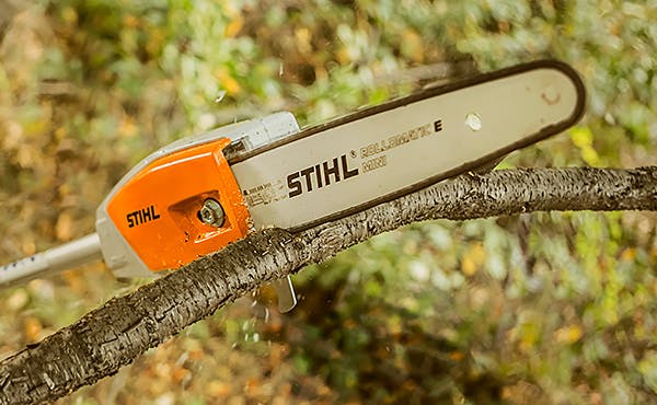 STIHL Battery-Operated Cordless Pruning Saw with Battery and