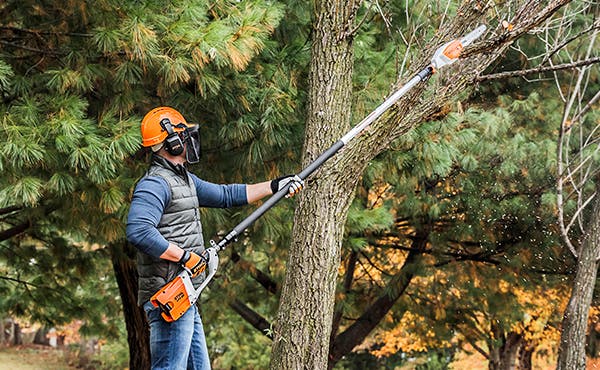 Stihl pruning pole deals saw