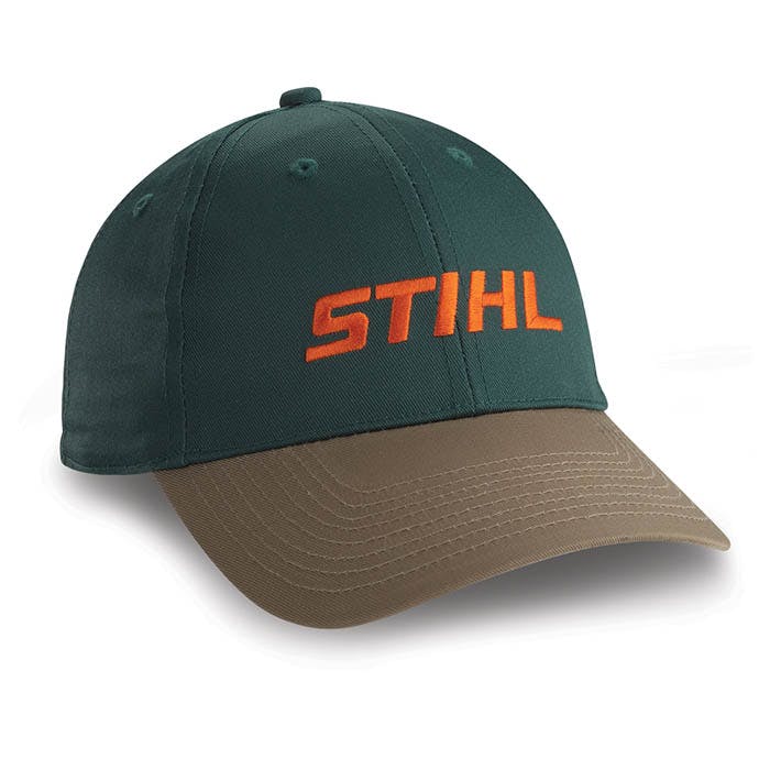 Cap with Embroidered White Logo and Metal Clasp Stihl Women's Pink Fabric Hat 