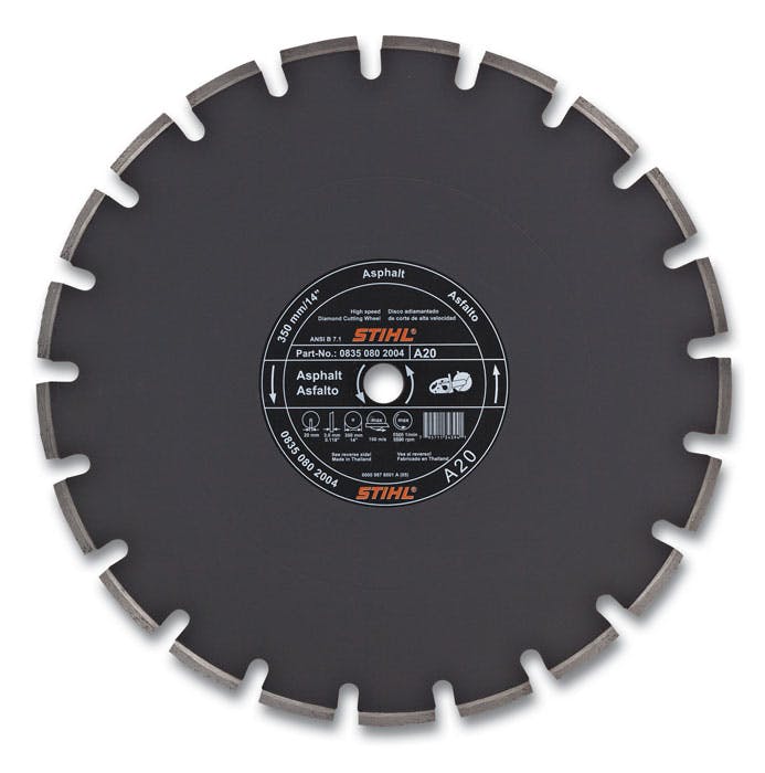 350mm/20mm Suitable for Stihl TS 760 ts760 Cutting Disc Diamond Cutting Disc 