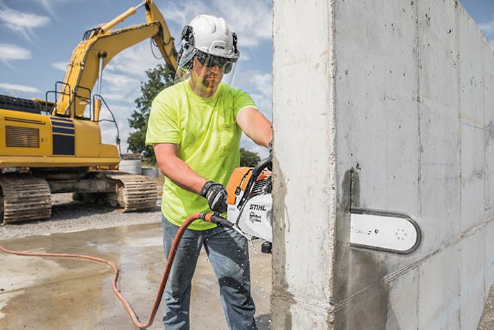 GS 461 Rock Boss, Concrete Chainsaw for Concrete Cutting