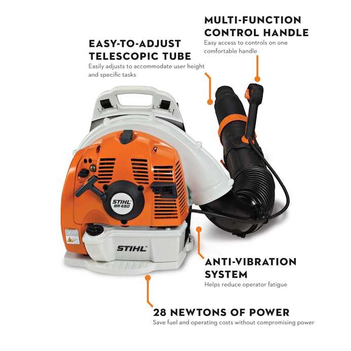 BR 450 Backpack Blower | Professional 2-Stroke Blower BR 450 Backpack Blower | Professional 2-Stroke Blower