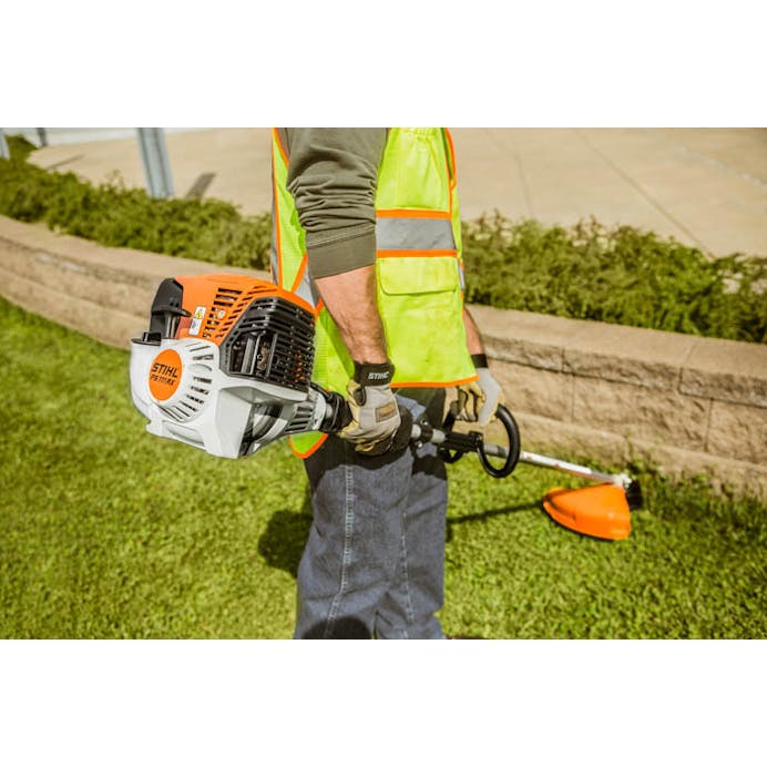 Man holding STIHL FS 111 RX