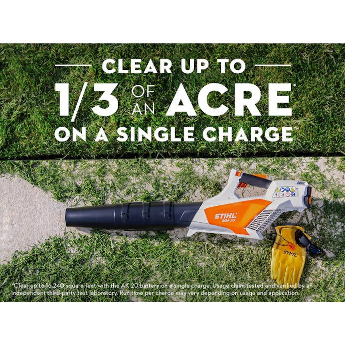 BGA 57 | Battery Handheld Blower | STIHL USA BGA 57 | Battery Handheld Blower | STIHL USA