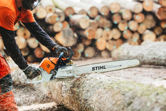 STIHL MS 500i 63CM INNOVATIVE NEW CHAINSAW WITH ELECTRONICALLY CONTROLLED  FUEL INJECTION – Precision Mowers