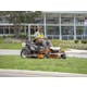 Man mowing lawn with STIHL RZ 972 K