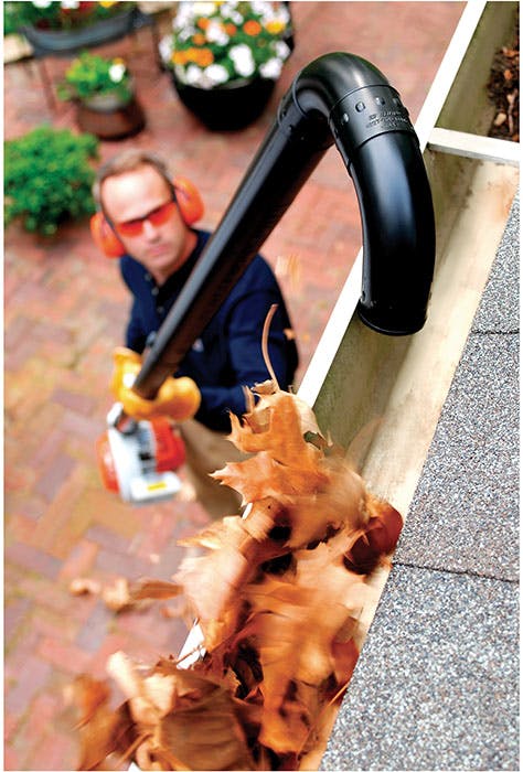 Gutter Pro Universal Gutter Cleaning Kit for Leaf Blowers Leaf Blower  Accessories at