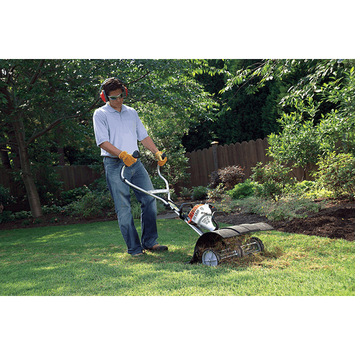 MF MM Lawn Grass Dethatcher YARD BOSS Attachments STIHL USA