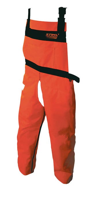 Chainsaw Protective Safety Bibs Orange Meet OSHA Standards Bib Chaps 