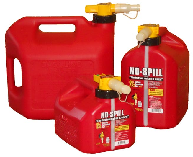 Fuel Containers - Spill Resistant and Anti-Emission Fuel Cans