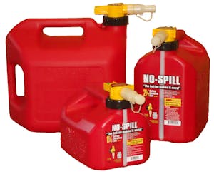 No-Spill® Fuel Containers